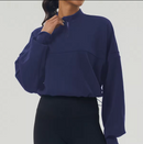 Melia 1/4 Zip Crop Sweatshirt CALLIOPE GOLF