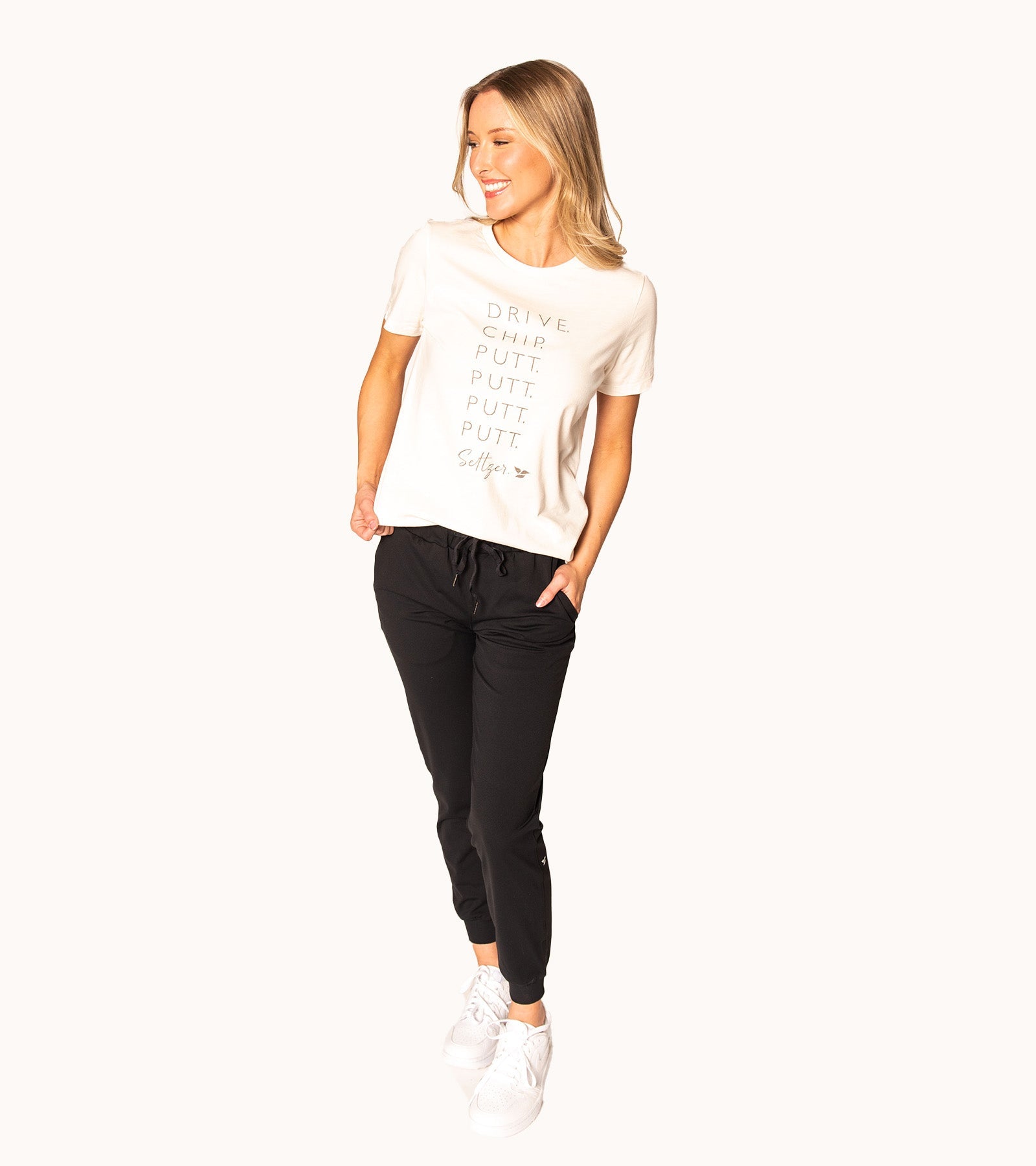 Putt, Putt Seltzer Crewneck Tee CALLIOPE GOLF