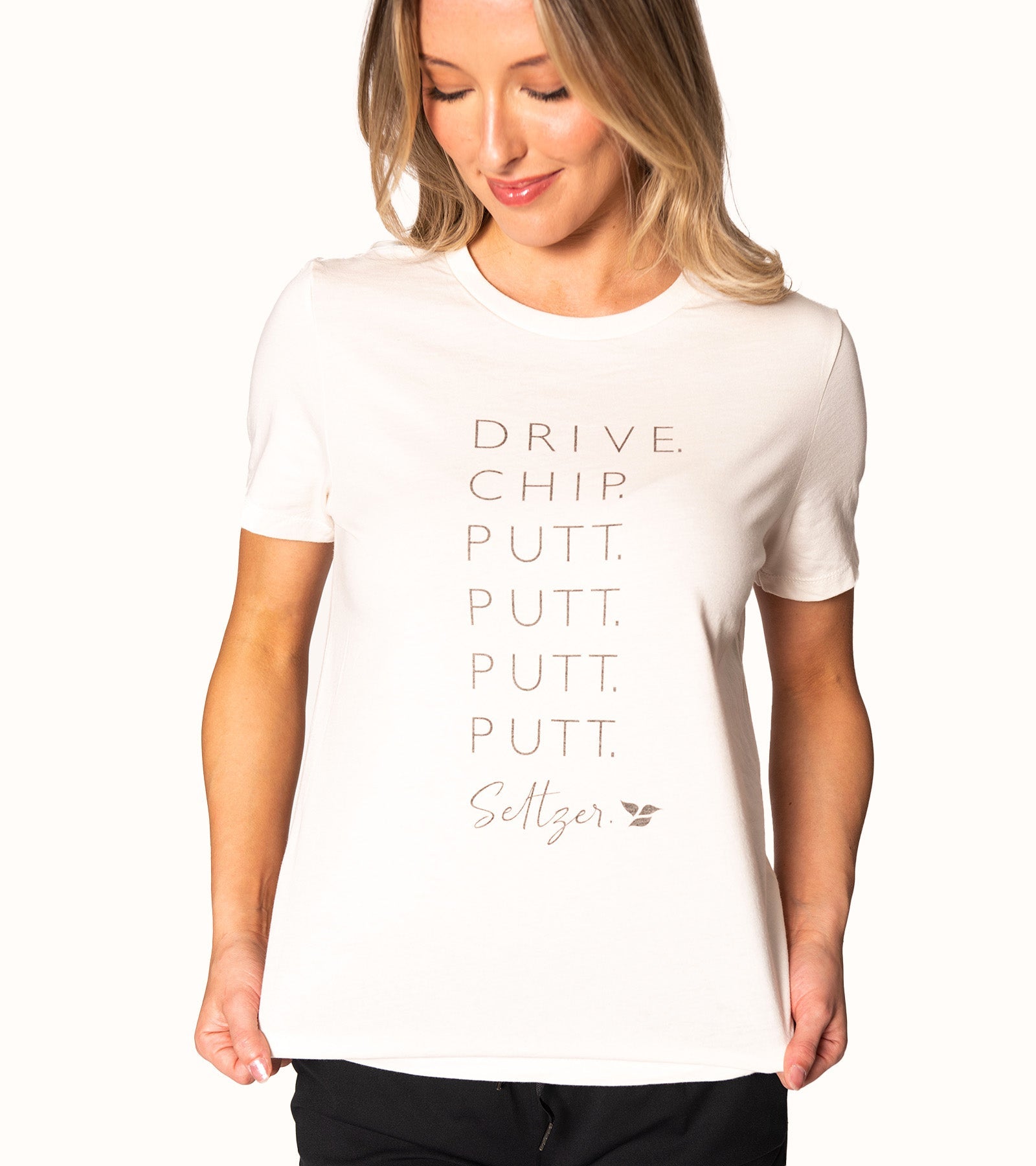 Putt, Putt Seltzer Crewneck Tee CALLIOPE GOLF