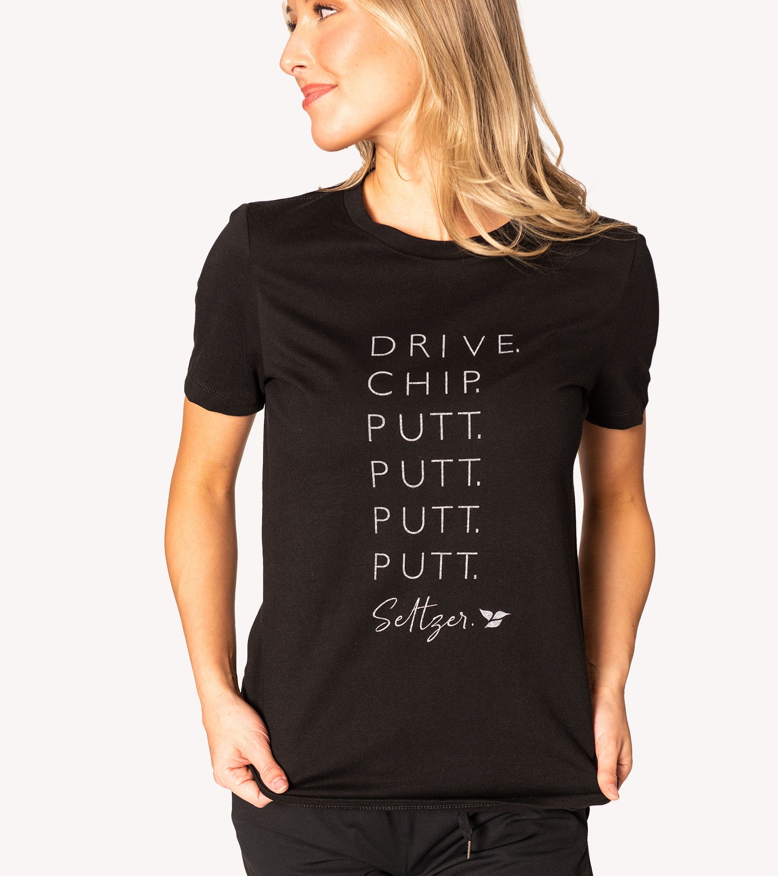Putt, Putt Seltzer Crewneck Tee CALLIOPE GOLF