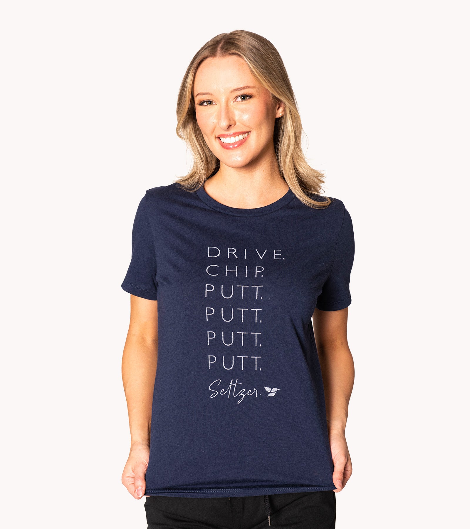 Putt, Putt Seltzer Crewneck Tee CALLIOPE GOLF