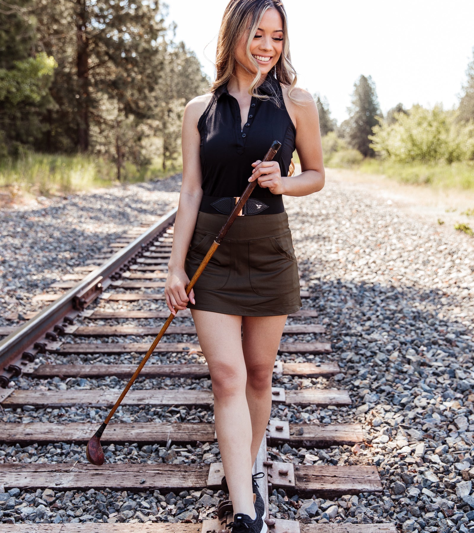 COEUR Sleeveless Polo CALLIOPE GOLF